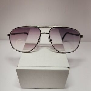Aviator +1.75 Readers Sunglasses Style Gray Metal Frame Unisex